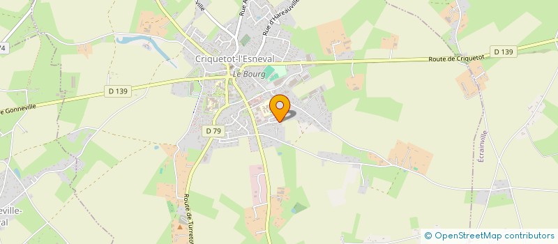 localisation de l'entreprise FLOWERS & FRIENDS  CRIQUETOT-L'ESNEVAL