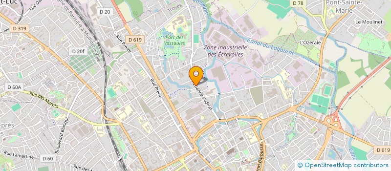 localisation de l'entreprise FLOWINDUS à TROYES