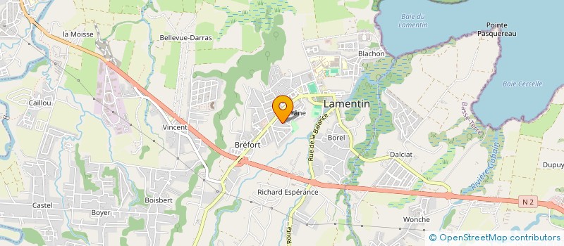 localisation de l'entreprise FLOWPRO CONSEIL  LAMENTIN