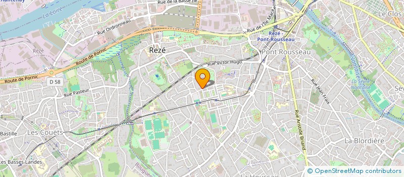 localisation de l'entreprise FLOWPY  REZE