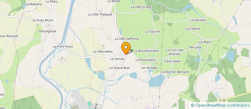 localisation de l'entreprise FLOWRAISON  QUEBRIAC