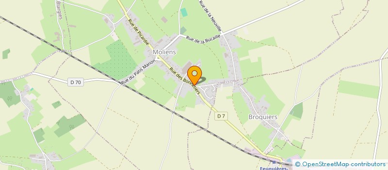 localisation de l'entreprise FLOWS BY FLO  MOLIENS