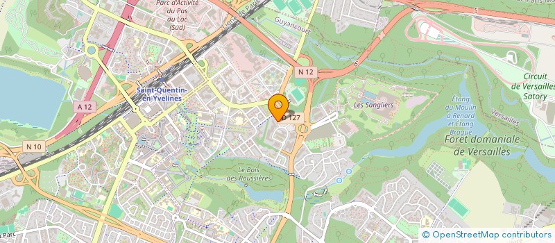 localisation de l'entreprise FLOWSERVE FRANCE HOLDING SAS à GUYANCOURT