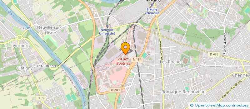 localisation de l'entreprise FLOWTEC ENGINEERING  CONFLANS-SAINTE-HONORINE