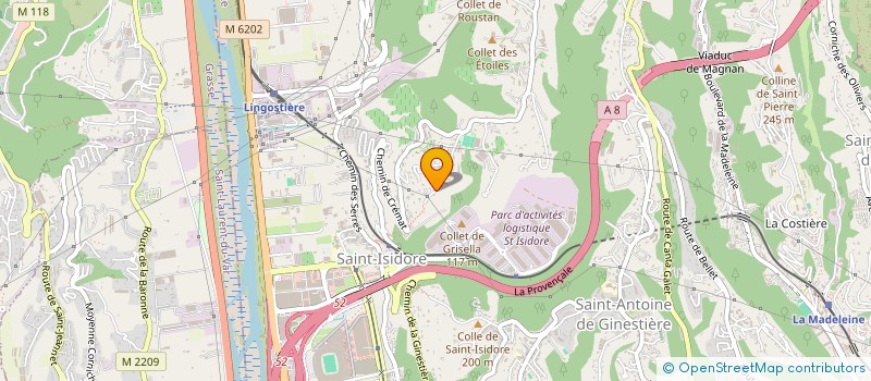 localisation de l'entreprise FLOWTECH  NICE