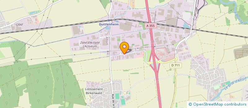 localisation de l'entreprise FLOWTEX FRANCE à DUTTLENHEIM