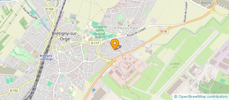 localisation de l'entreprise FLOWTION à BRETIGNY-SUR-ORGE