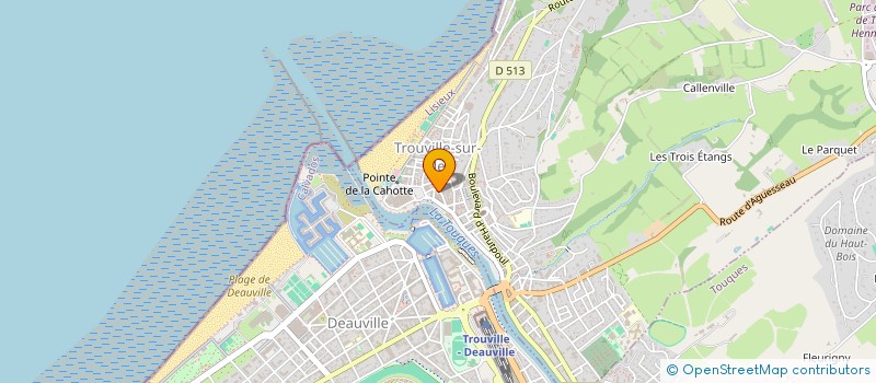 localisation de l'entreprise FLOWXIFY  TROUVILLE-SUR-MER