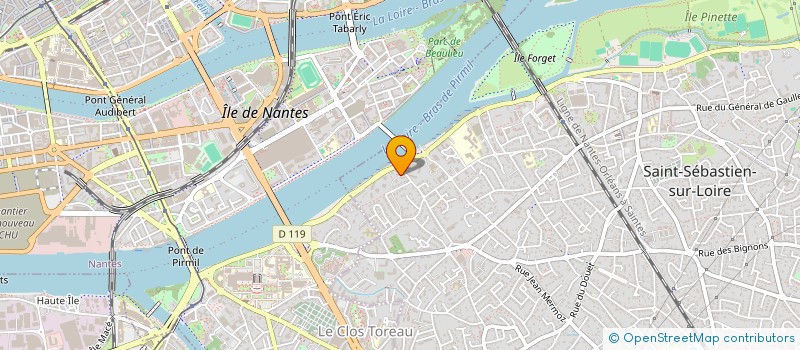 localisation de l'entreprise FLOWZAGENCY à SAINT-SEBASTIEN-SUR-LOIRE