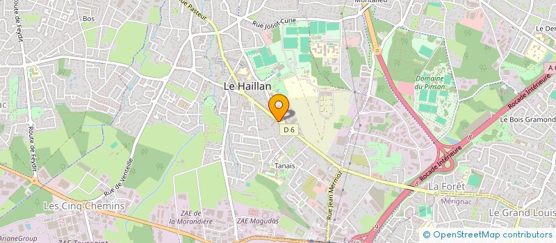 localisation de l'entreprise FLOXELO  LE HAILLAN