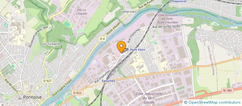 localisation de l'entreprise FLOXY BAT à SAINT-OUEN-L'AUMONE