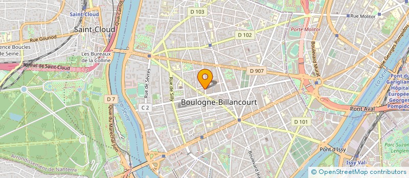localisation de l'entreprise FLOY à BOULOGNE-BILLANCOURT