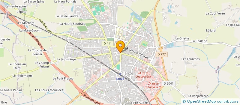 localisation de l'entreprise FLOYAN  JANZE