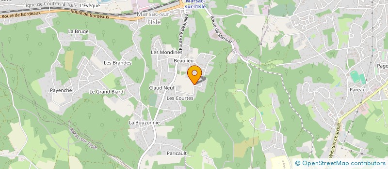 localisation de l'entreprise FLOYD  MARSAC-SUR-L'ISLE