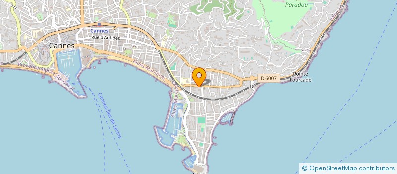 localisation de l'entreprise FLOYD R STEVENSON D  CANNES