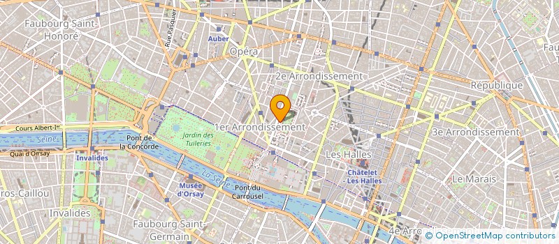 localisation de l'entreprise FLP CONSEIL à PARIS