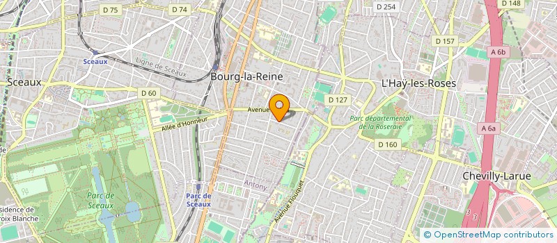 localisation de l'entreprise FLP DECORATION ET SERVICES à BOURG-LA-REINE