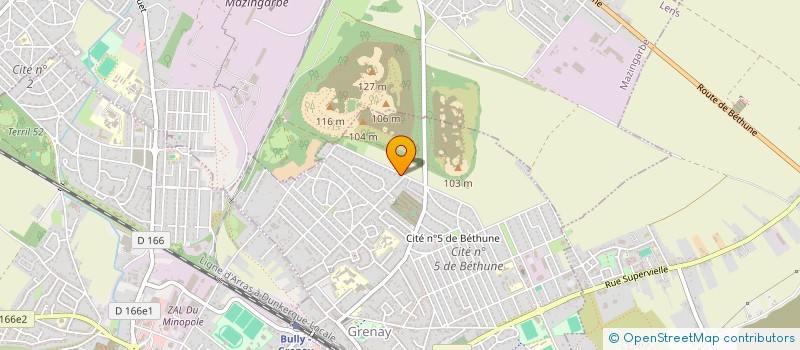 localisation de l'entreprise FLP HABITAT  GRENAY