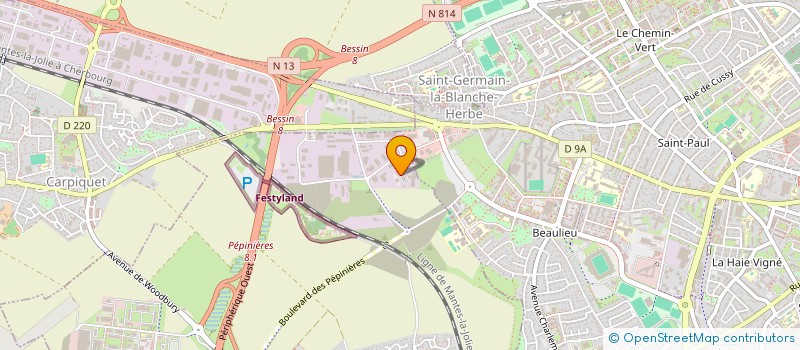 localisation de l'entreprise FLP LOCATION  BRETTEVILLE-SUR-ODON