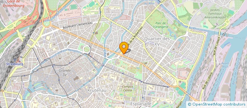 localisation de l'entreprise FLPROJECT à STRASBOURG