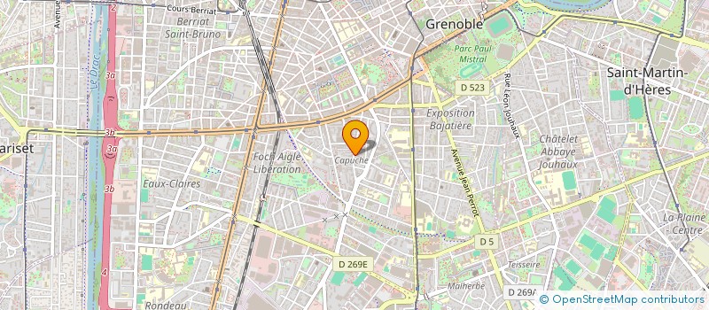 localisation de l'entreprise FLRK  GRENOBLE