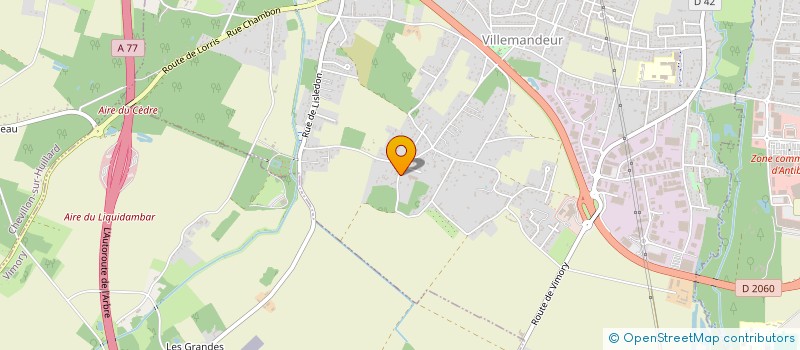 localisation de l'entreprise FLS à VILLEMANDEUR