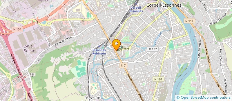 localisation de l'entreprise FLS à CORBEIL-ESSONNES
