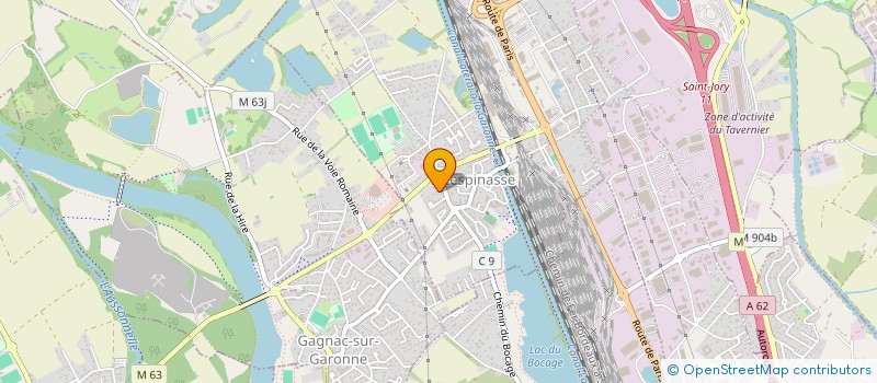 localisation de l'entreprise FLS CONCEPT  LESPINASSE