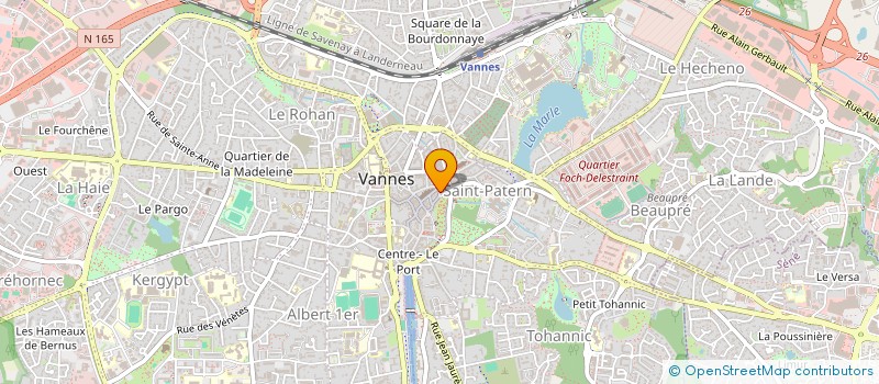 localisation de l'entreprise FLS CONSEIL à VANNES