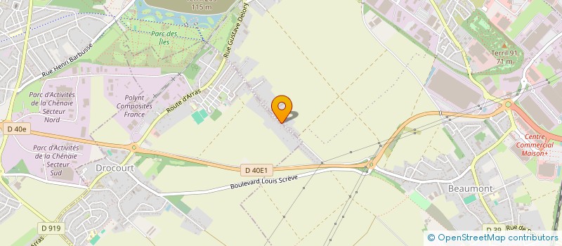 localisation de l'entreprise FLS HOLDING à HENIN-BEAUMONT