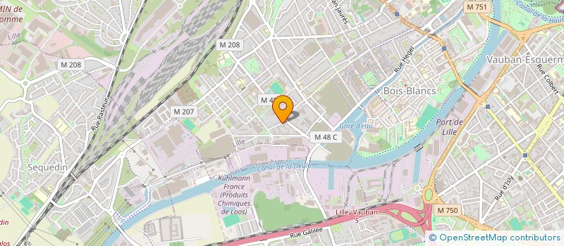localisation de l'entreprise FLS TRANSPORTS à LILLE