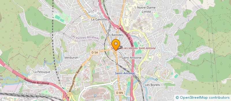 localisation de l'entreprise FLT à MARSEILLE