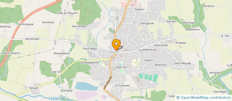 localisation de l'entreprise FLT ASSURANCES  SAINT-PIERRE-QUIBERON