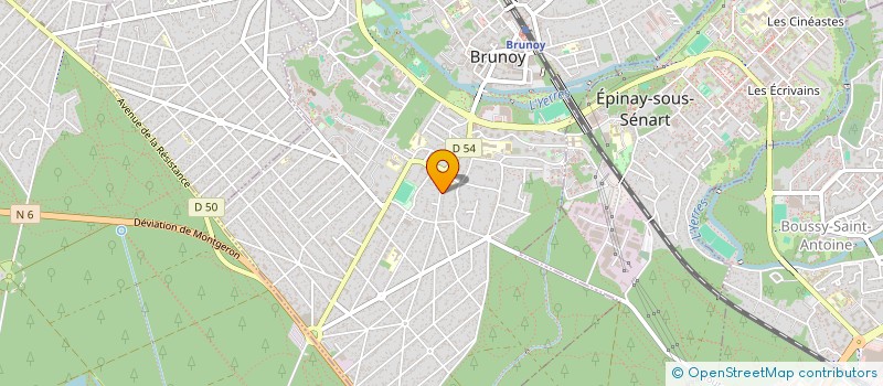 localisation de l'entreprise FLT CONSEIL à BRUNOY