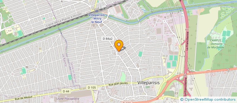localisation de l'entreprise FLT COUVERTURE à VILLEPARISIS