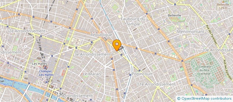 localisation de l'entreprise FLT RETAIL LYON  PARIS