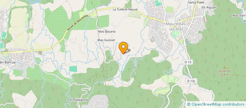 localisation de l'entreprise FLTS INVEST  MAUREILLAS-LAS-ILLAS