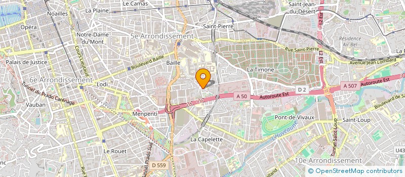 localisation de l'entreprise FLUBBY à MARSEILLE