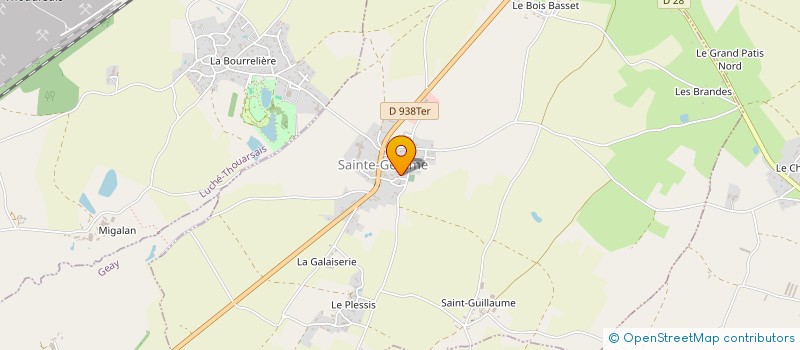 localisation de l'entreprise FLUCTYS  SAINTE-GEMME