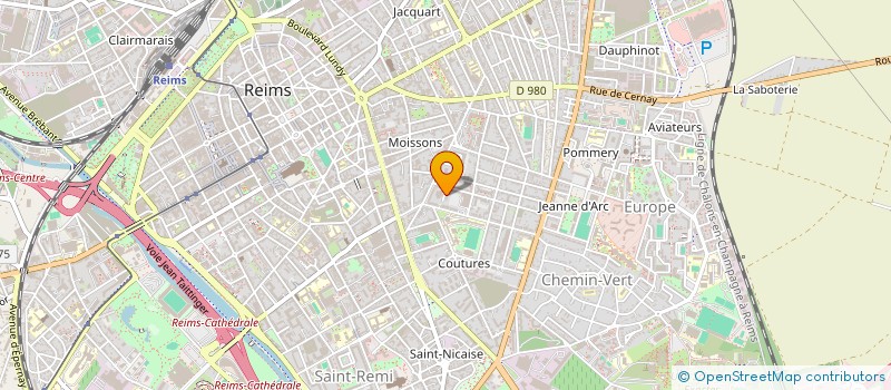 localisation de l'entreprise FLUENCE  REIMS