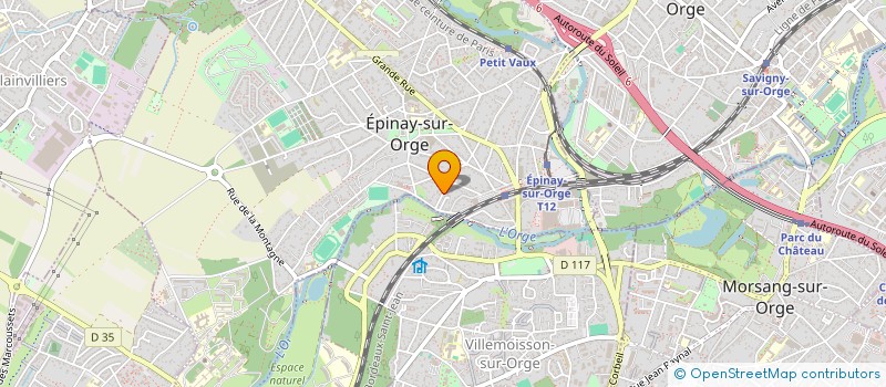 localisation de l'entreprise FLUENTIA CONSULTING  EPINAY-SUR-ORGE