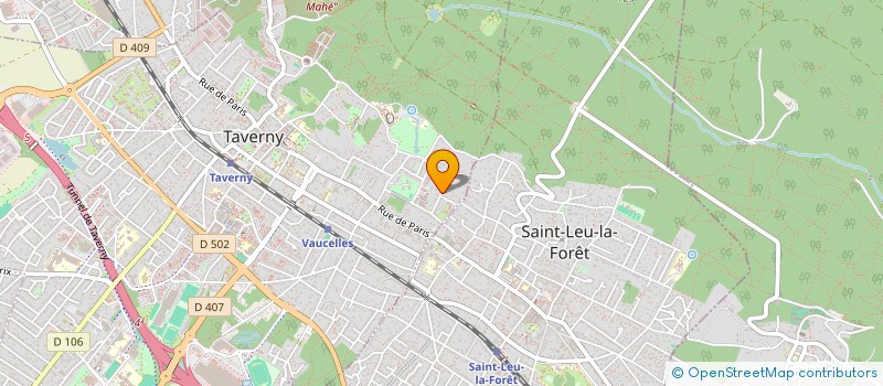 localisation de l'entreprise FLUID'ELEC CONTROLE à TAVERNY