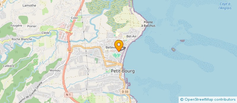 localisation de l'entreprise FLUID'ENERGIE à PETIT-BOURG