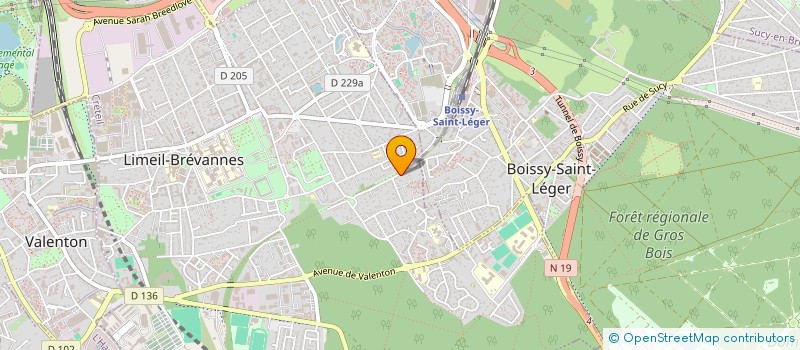 localisation de l'entreprise FLUID'O TRAVAUX  LIMEIL-BREVANNES