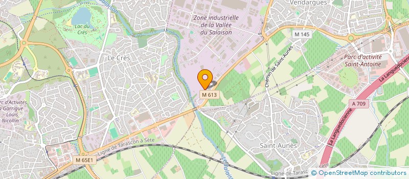 localisation de l'entreprise FLUIDCAR à BAILLARGUES