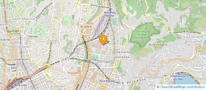 localisation de l'entreprise FLUIDE AIR SERVICE  NICE