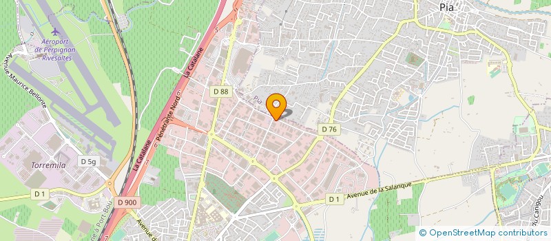localisation de l'entreprise FLUIDES CONCEPT 66 à PERPIGNAN