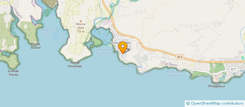 localisation de l'entreprise FLUIDES CONSEILS CARAIBES  SAINTE-LUCE