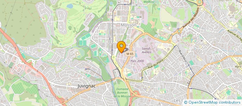 localisation de l'entreprise FLUIDES CONSTRUCTION à MONTPELLIER