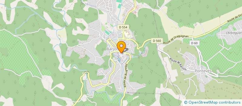 localisation de l'entreprise FLUIDES N' CO  BARJOLS